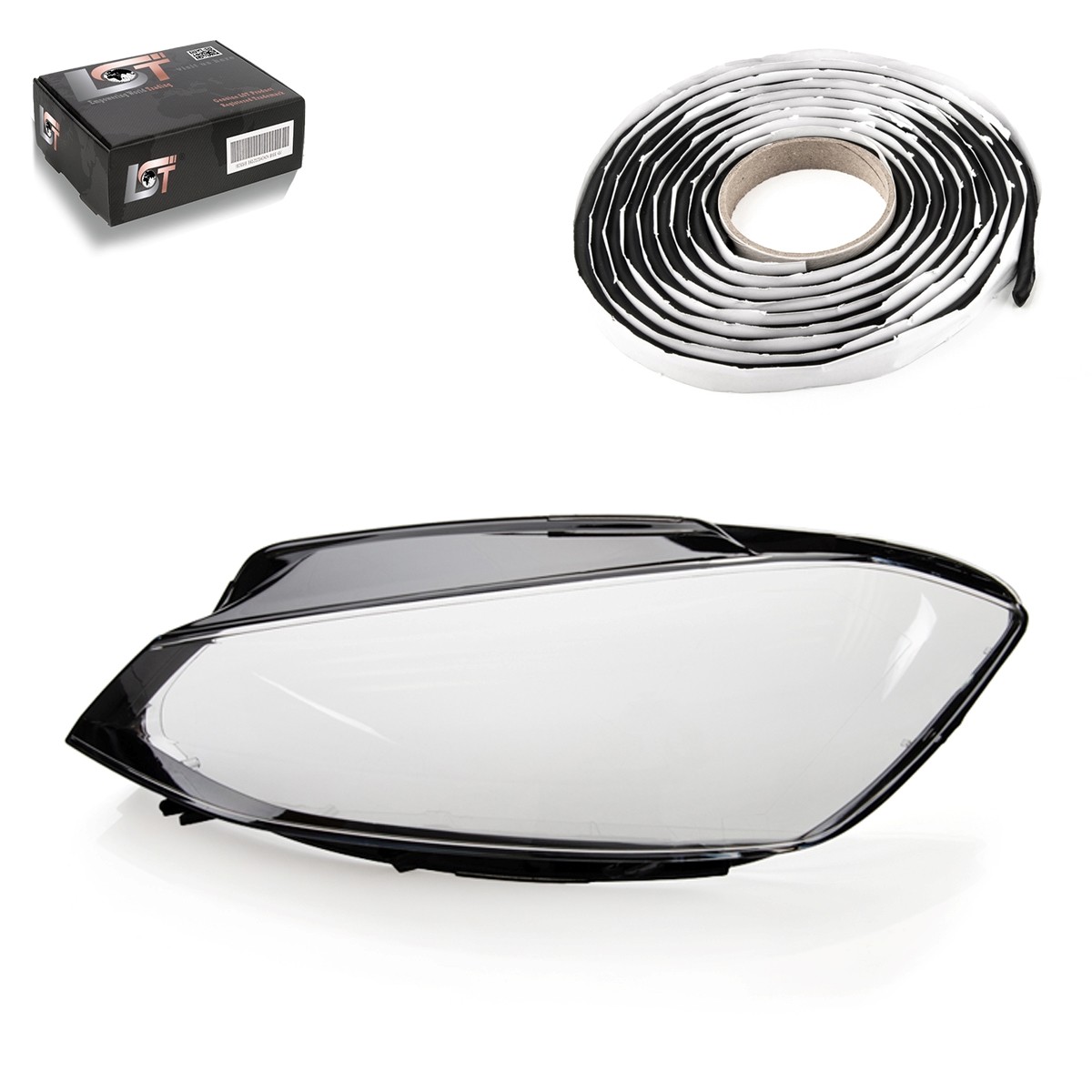 Headlight Lens Cover Left For VW Golf 7 VII 2017-2021