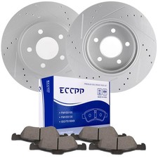 Brake Rotors and Pads Kit D1047 Front for Escape Tribute Mariner 2005-2010