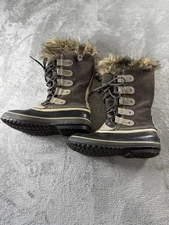 SOREL Joan of Arctic Snow Winter Boots Waterproof  Insulated Lace Up Women Sz 9