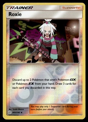 Roxie 205/236 Uncommon Cosmic Eclipse Pokemon 2019
