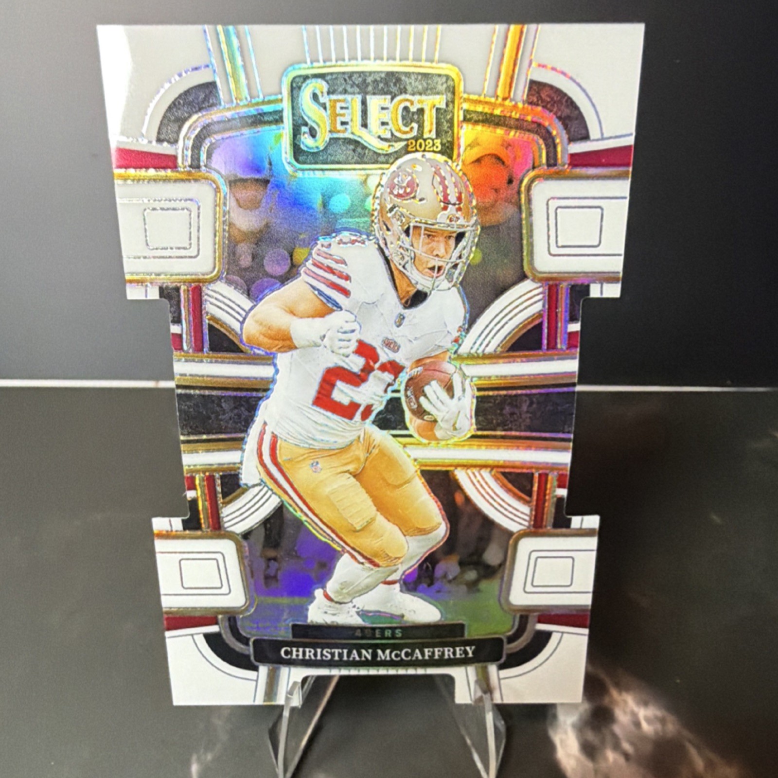 Panini Select Prizm Concourse Christian McCaffrey #88 49ers /199
