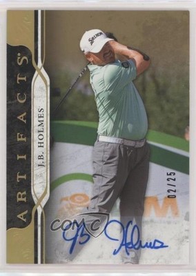 2021 Upper Deck Artifacts Gold Spectrum 2/25 JB Holmes #35 Rookie Auto RC 0g27