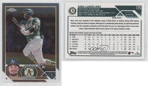 2023 Topps Chrome Shea Langeliers #175 Rookie RC