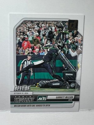Garrett Wilson Jets 2025 Best of Instant Donruss Football Card INS-GWN