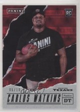 2017 Panini Father's Day Galactic 6/10 Carlos Watkins #64 v7j