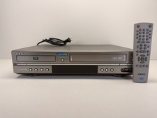 Samsung DVD-V2000 VHS / DVD Player W/ Remote - Tested Working