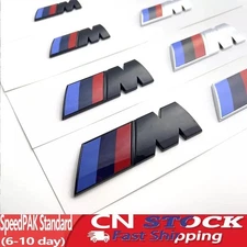 3D ABS M Badge Car Body Side Body Rear Trunk Decor Sticker For All M Power new
