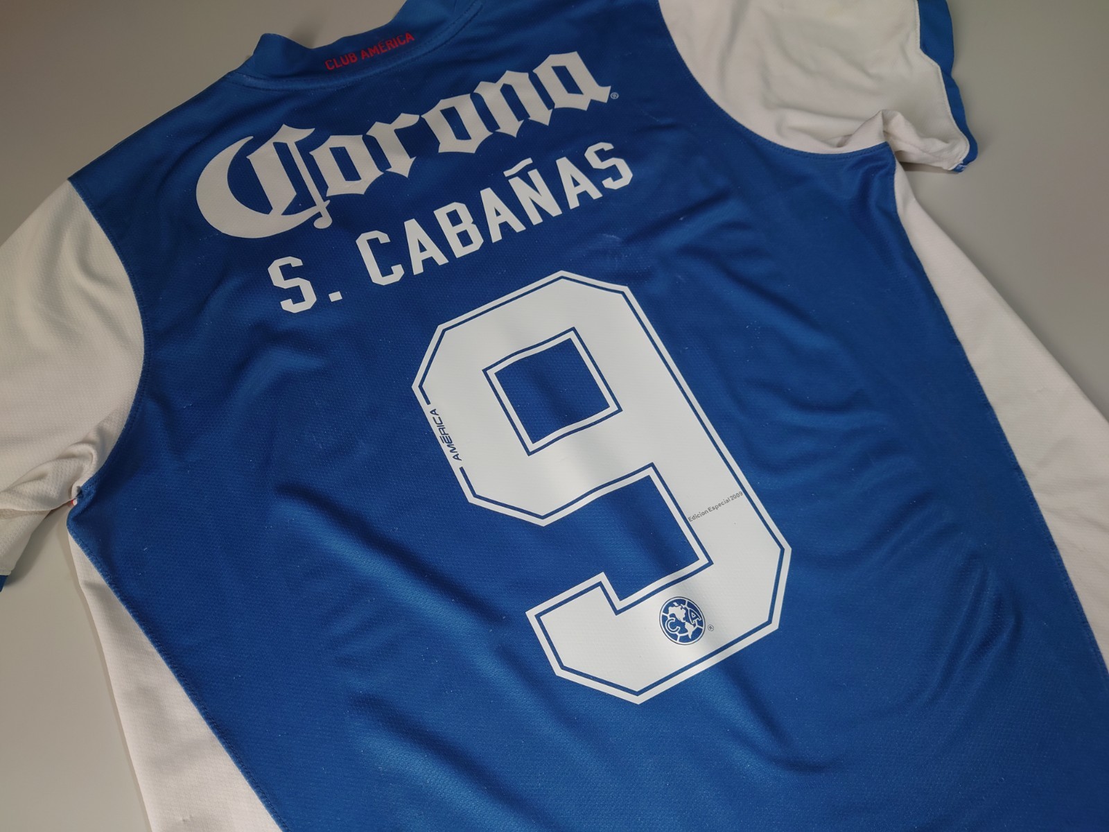Jersey nike Club America Salvador Cabañas (XL) 2009 player issue mexico paraguay