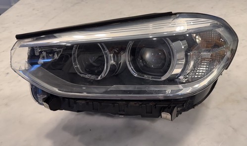 2018 2019 2020 2021 BMW X3 X4 Left Driver Side LED Headlight Non-Adaptive OEM