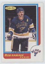 1986-87 O-Pee-Chee Rob Ramage #17 8i5