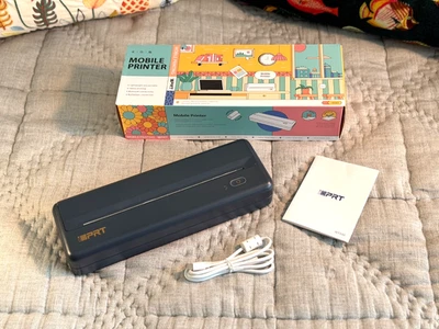 iDPRT MT890 - portable wireless thermal printer - hardly used - Image 1 of 4
