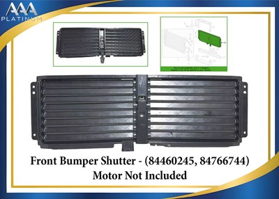 For 2018-2024 GMC Chevy Terrain Equinox Front Bumper Radiator Shutter W/o Motor