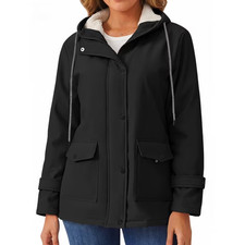Men's Fleece Jacket Full Zip Lightweight Winter Jackets Warm Casual Hiking Coats