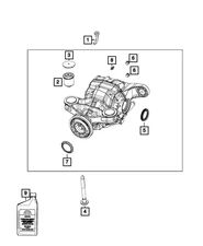 Genuine Mopar Axle Vent Hose 68192648AA