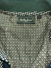 Bobby Jones Men’s Large Polo Golf Shirt-green checkered With Golfers On Collar! — photo 3