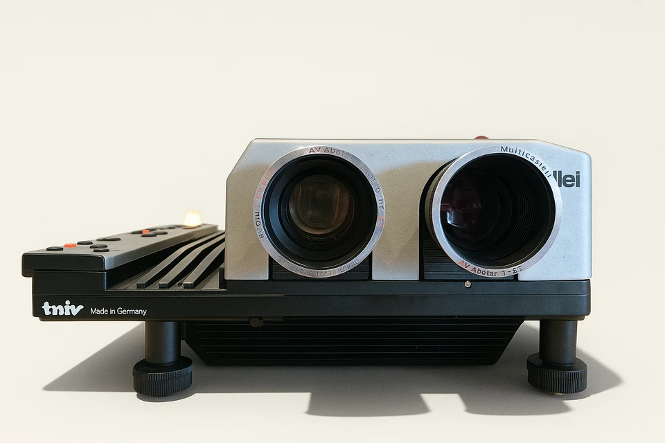 Rolleivision Twin MSC 325 P with AV-Apogon 2.4/90 HFT, Overhead Projector - Image 3 of 4