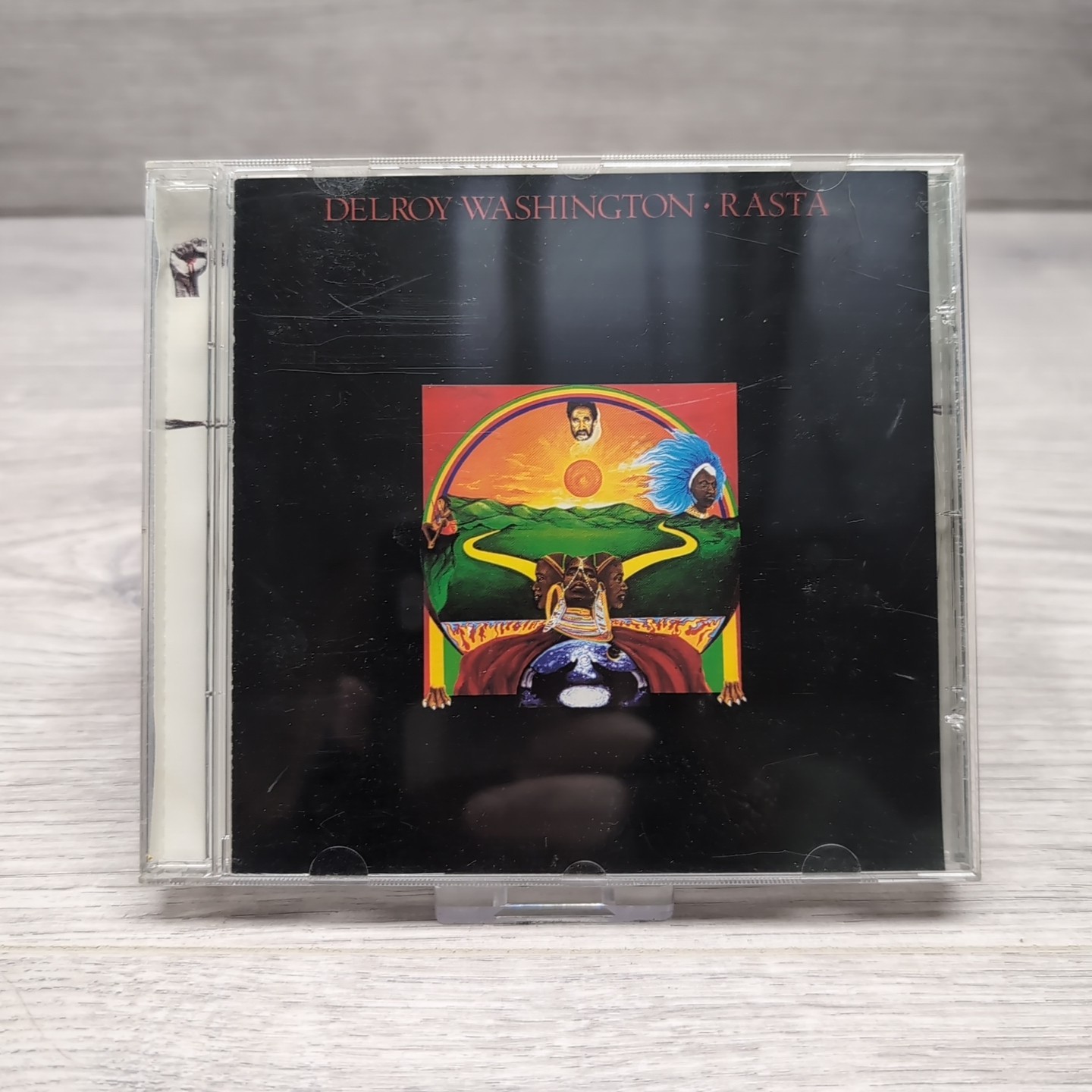 Delroy Washington - Rasta - CD Album - 2001 Virgin Records - Very Good Condition