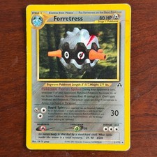 Forretress 21/75 Non Holo Rare Neo Discovery Pokemon Card DMG on eBay