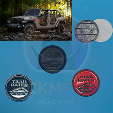 18-24 Wrangler Jl Gladiator Multiple Colors Trail Rated Fender Emblem Badge One