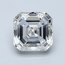 Asscher Diamond Lab Grown GIA Certified VS1 Clarity F Grade 1.72 Ct 503.49 per carat