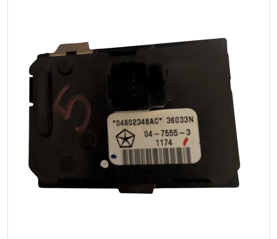 OEM ✅2005-2008 Chrysler 300 Dodge Charger Magnum Headlight Switch Fog Light - Image 2 of 2