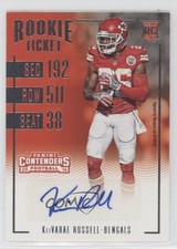 2016 Panini Contenders Rookie Ticket Kei'Varae Russell KeiVarae #188 Auto 5w7