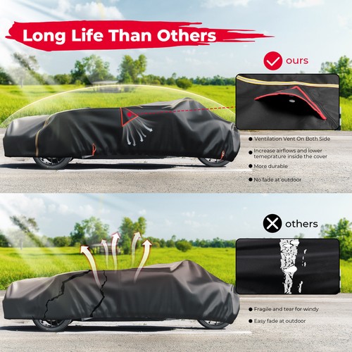 300D Utility Storage Full Cover Waterproof w/ Vents For Polaris Slingshot 107524 - Picture 4 of 12