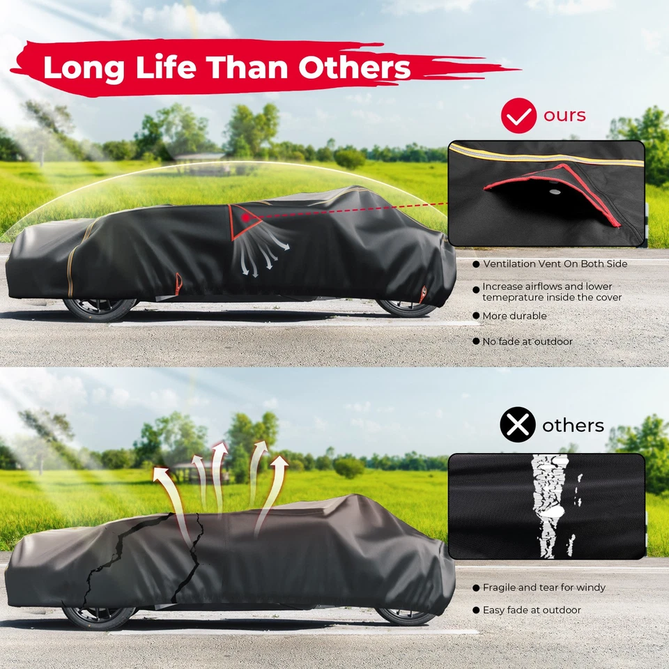 Cubierta completa de almacenamiento utilitario 300D impermeable con respiraderos para Polaris Slingshot 107524 Foto 4 de 4