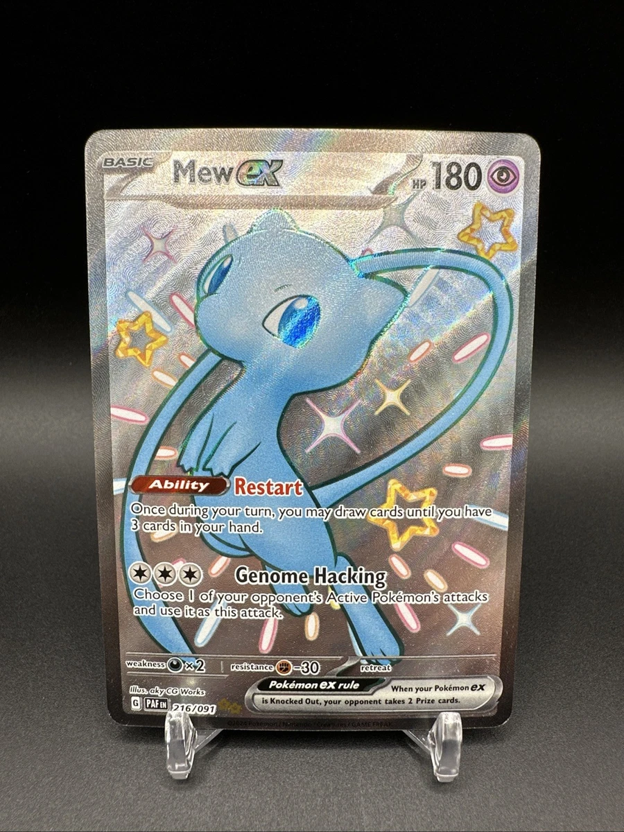 Mew Ex 216/091 SV: Paldean Fates for sale | eBay