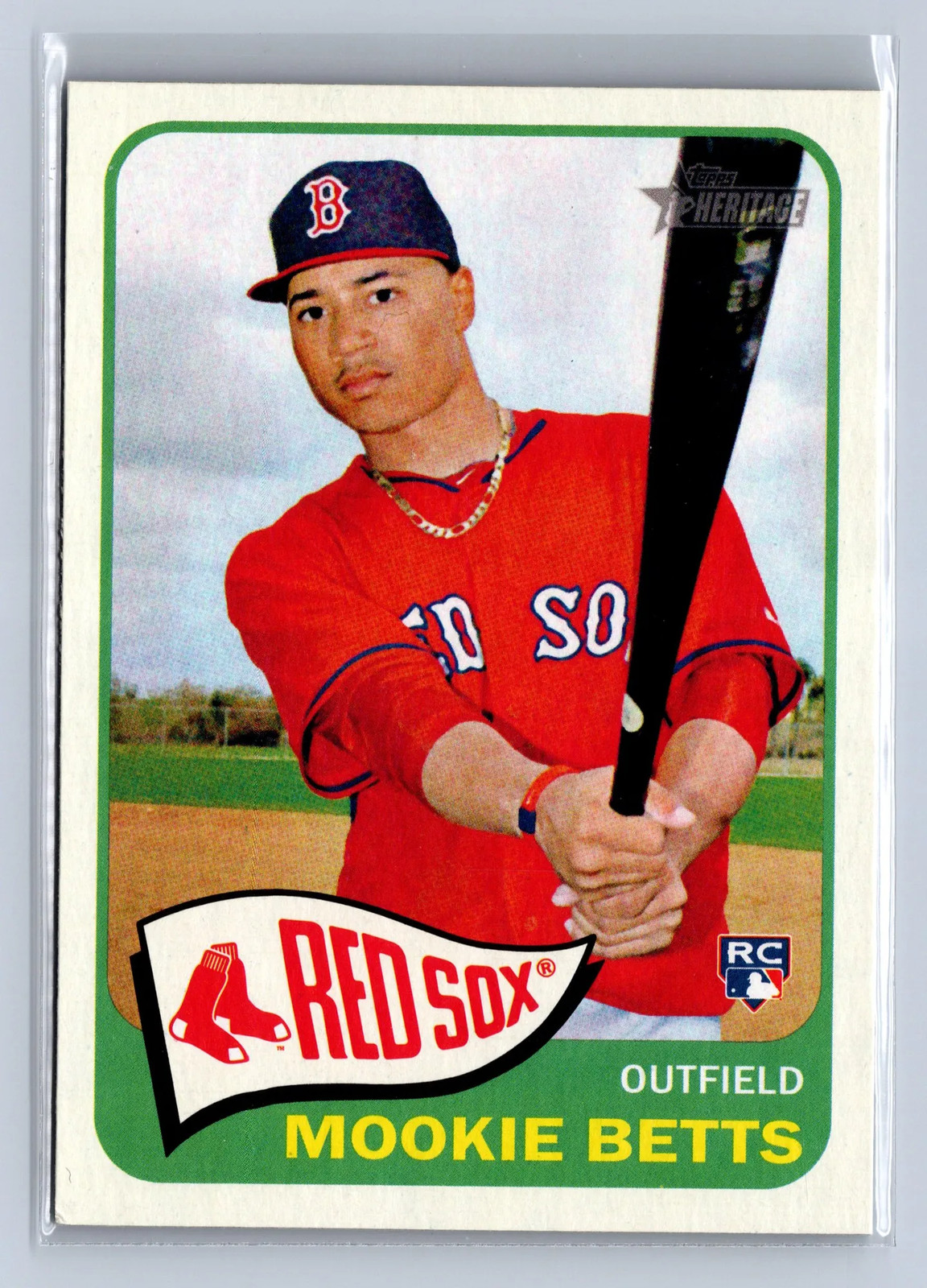2014 Topps Heritage Mookie Betts #H558