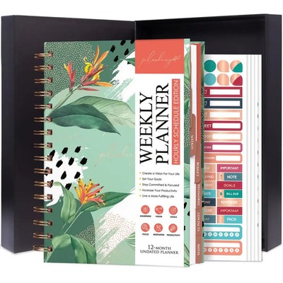 PLANBERRY Wochenplaner Premium - Undatiertes Journal / Zeitfenster Originalverpackt