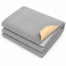 For Toyota Corolla Camry Rav4 2010-2020 Headliner Suede Grey Adhesive 1.5m