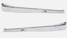 1967 1968 1969 Camaro Firebird Door Sill Scuff Plates Pair Rightleft Wdecal