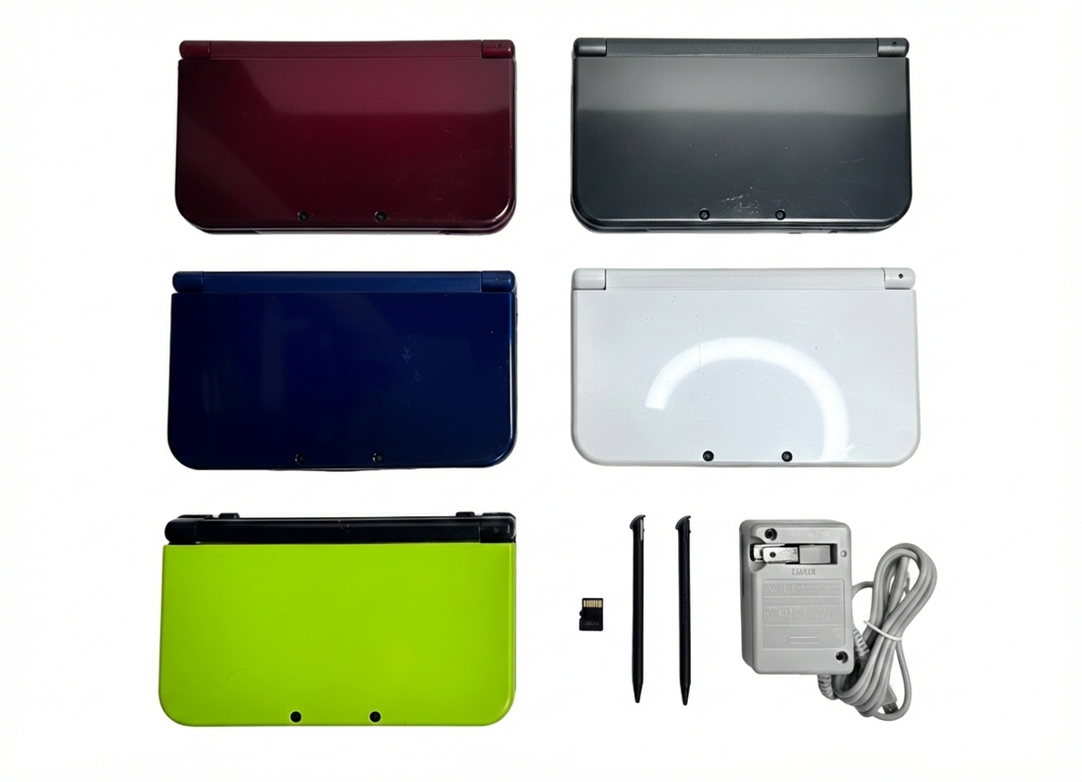 NEW Nintendo 3DS XL LL System | With Charger | USA English | SD