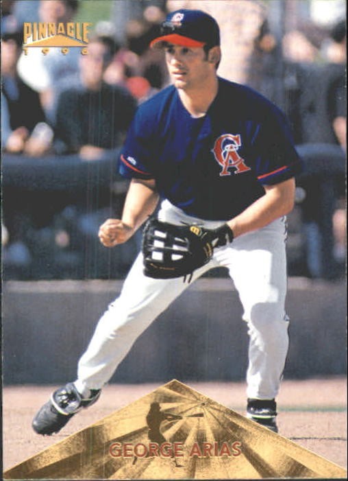 1996 Pinnacle Baseball Card #373 George Arias