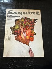NOVEMBER 1971  ESQUIRE mens fashion magazine YOU ARE WHAT YOU THROW AWAY
