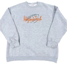 Vintage Virginia Tech Hokies Sweatshirt Men Large Crew Neck 90s Embroidered USA