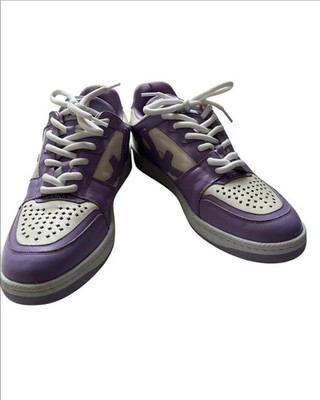 Sz 14.5 Lost Boys x Vicinity Akimbo Mens Purple White Low Top Athletic Sneakers