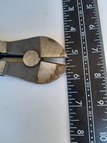 High Leverage Diagonal Pliers 8-3/4 Long Wire Side Cutters Peugeot France 926 - Bild 4 von 11