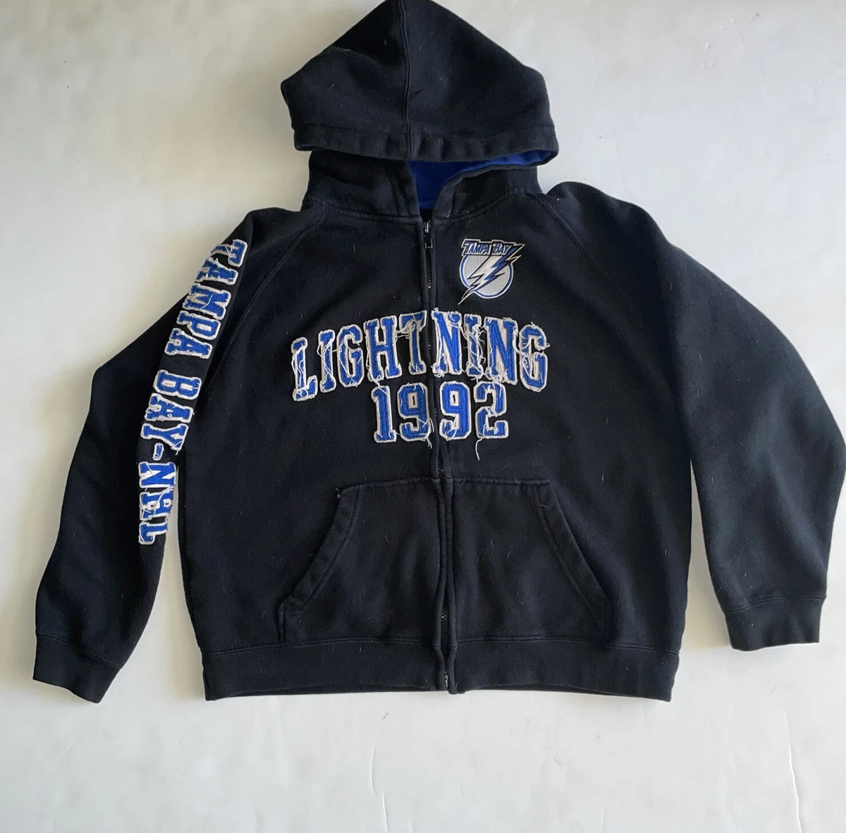Tampa bay lightning zip up best sale hoodie
