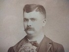 RARE Antique IDd Ancient Order of Forester Member Cabinet Card Photo Jacob Eckel — photo 7