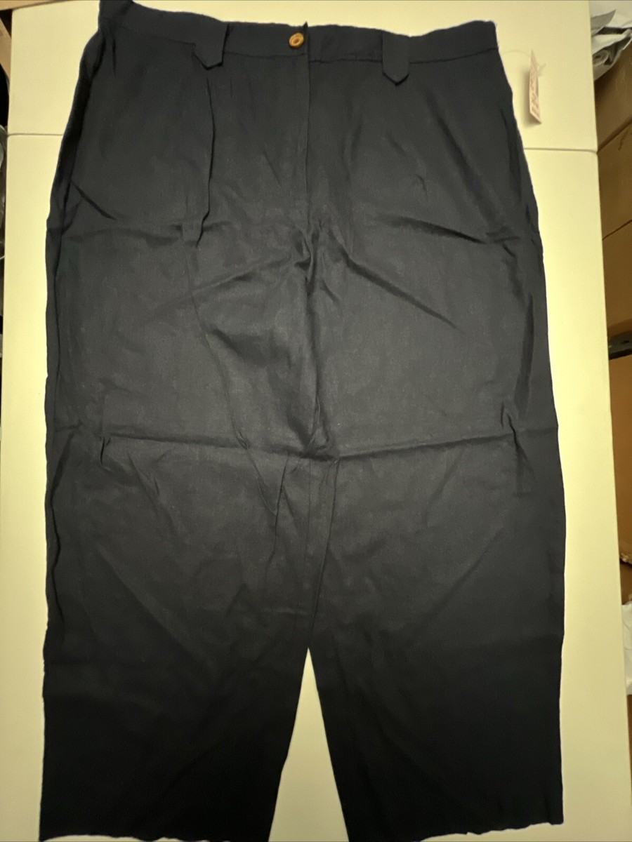 chinese dress ladies Barrel Linen Pants Charcoal