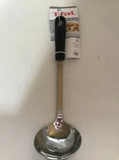 T-Fal 13 Inch Stainless Steel Ladle with Comfort Grip Handle (2-PO-8)