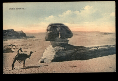 ÄGYPTEN Egypt * KAIRO Cairo - SPHINX Sphynx * schöne alte col.-AK