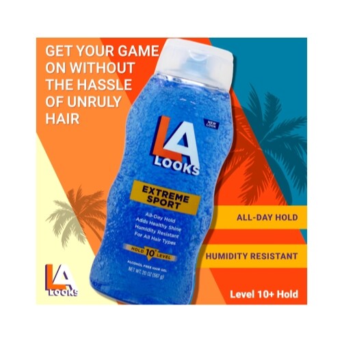 2 Pack La Looks Absolute Styling Extreme Sport Level 10 Triactive Hold 20 Oz Ea - Picture 4 of 11
