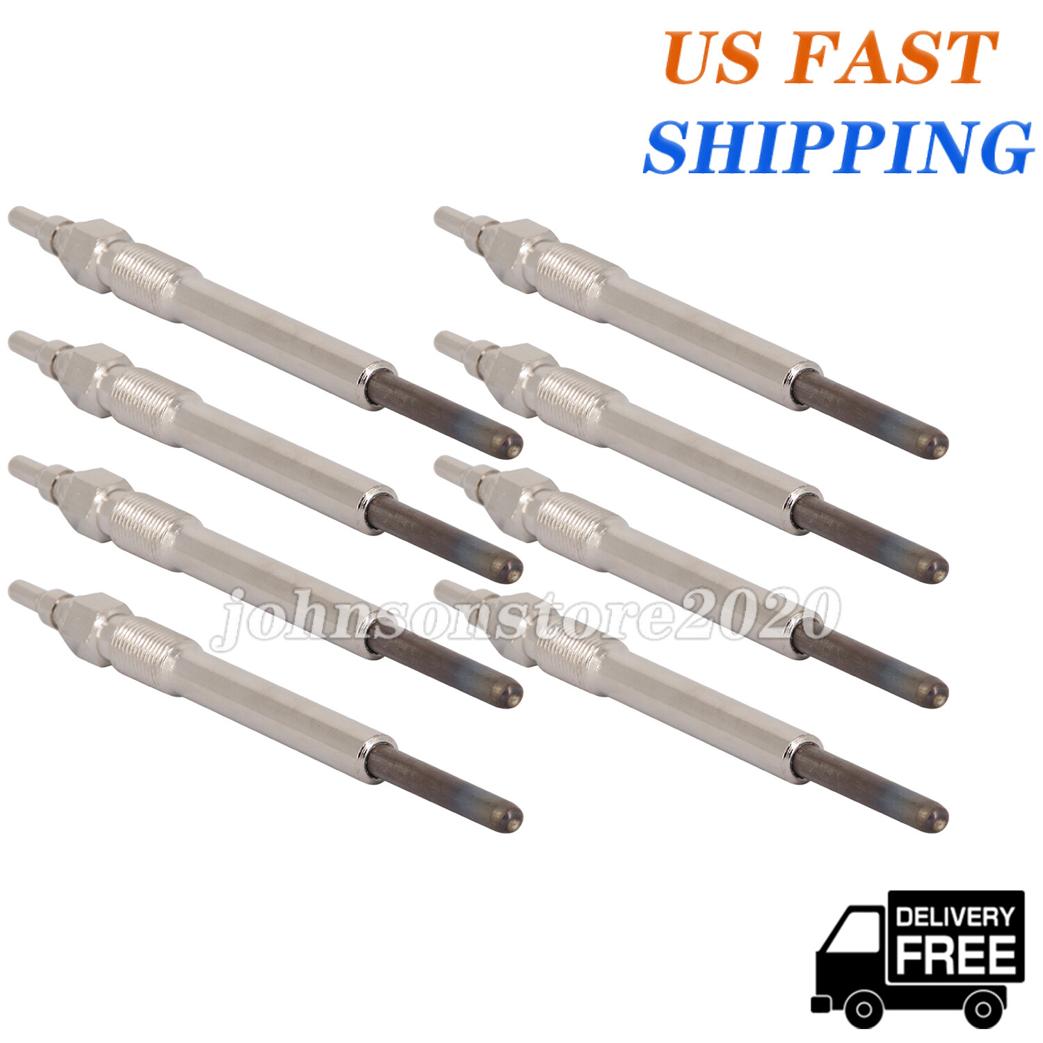 8pack ZD-11 Glow Plugs Fits For FORD F-250 F-350 E-350 F4TZ-12A342-BA