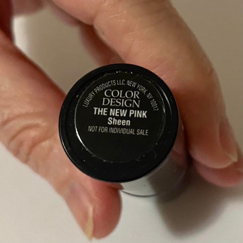 NEW, UNUSED Lancome Color Design Lipstick The New Pink Sheen Reg Size 0.14 oz - Picture 2 of 2