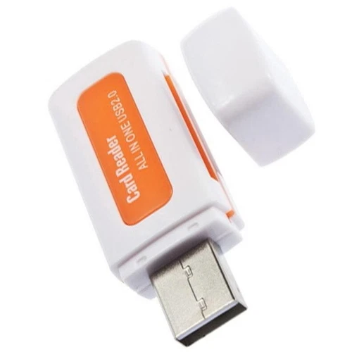 Lecteur de carte mémoire 4 en 1 : SD Micro SD Memory stick TF