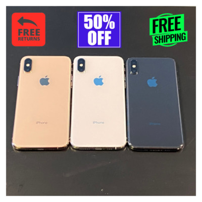 Apple iPhone XS 64GB 256GB Space Gray Silver Gold Unlocked Verizon AT&T T-Mobil