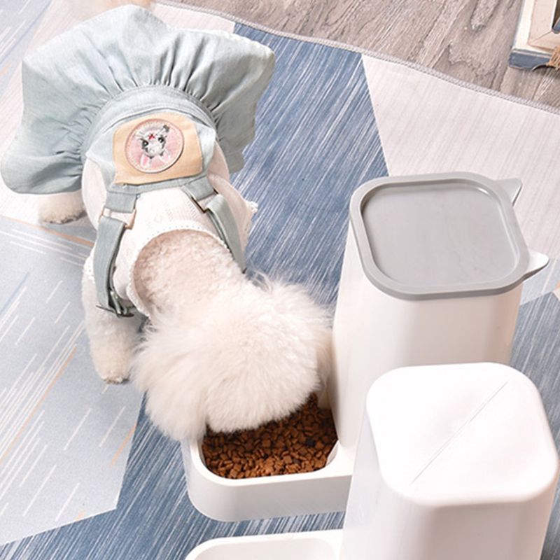 Automatic Feeder Kibble Dispenser Kibble Large Capacity Easy to Refill